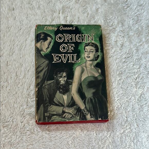 Origin of Evil Ellery Queen 1951 Book Club Edition Hardcover GOOD - Picture 1 of 7